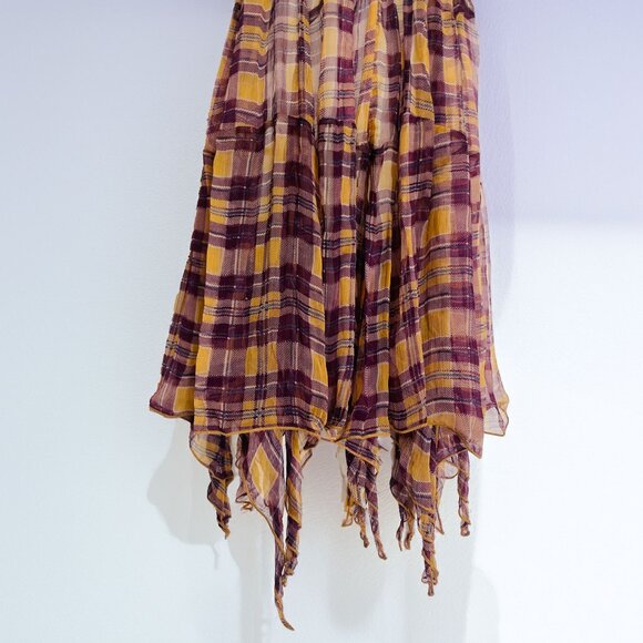 Free People Intimately Strapless Smocked Tube Boho Chic Maxi Dress/Top - Picture 9 of 15